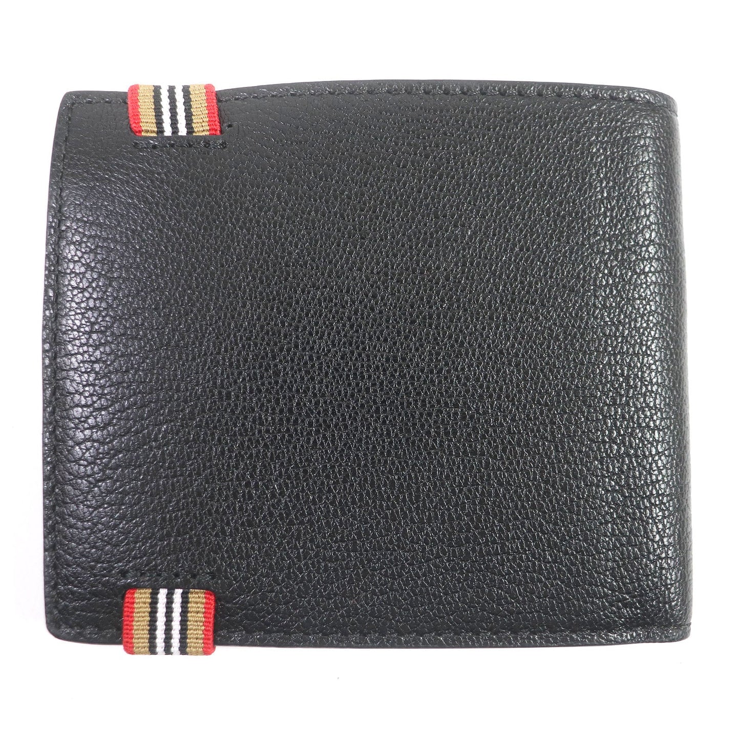 BURBERRY Bill Compartment 4074905 Main: Goatskin black mens Used Authentic