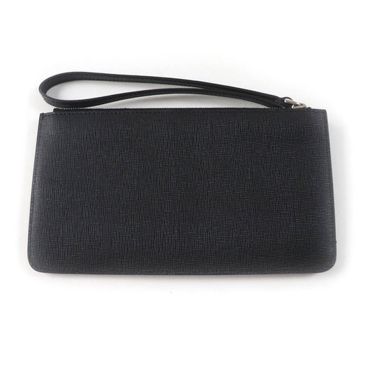 FENDI Pouch 8M0341 Main: Leather black Karito Women Used Authentic