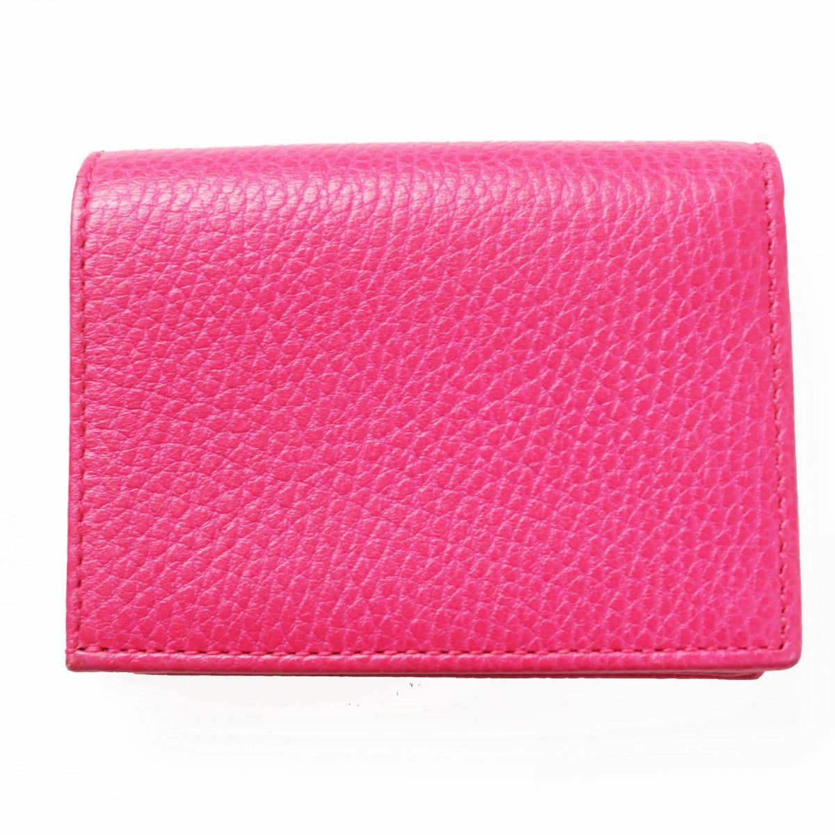 GUCCI Bifold Wallet 456126 Main: Leather pink Women Used Authentic
