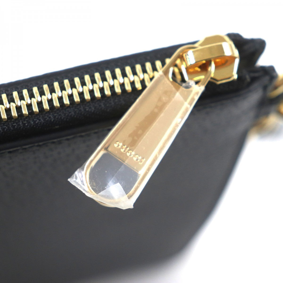 GUCCI Clutch bag 700524 Main: Leather black mens Used Authentic