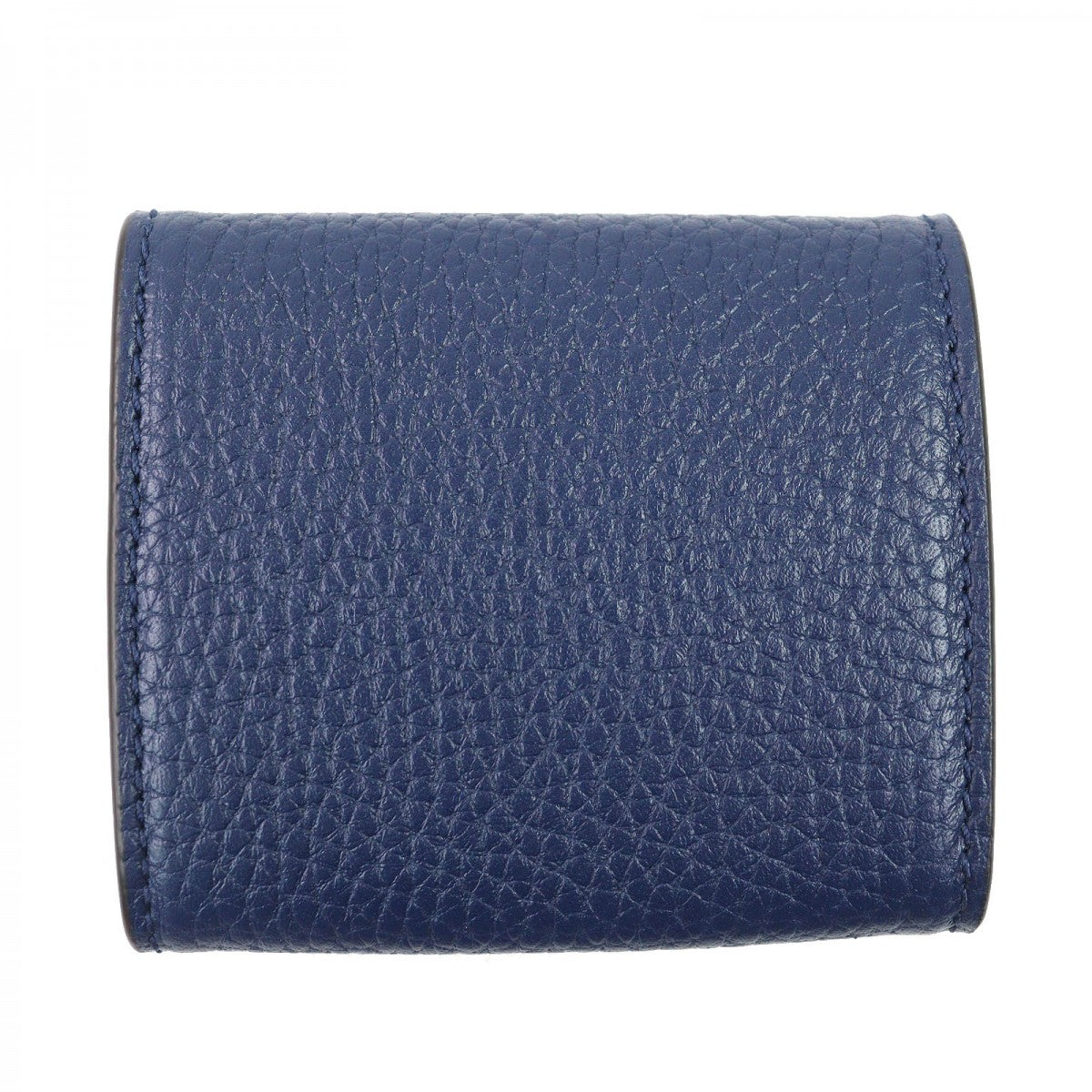 GUCCI Coin case 771160 Main: Leather Navy mens Used Authentic