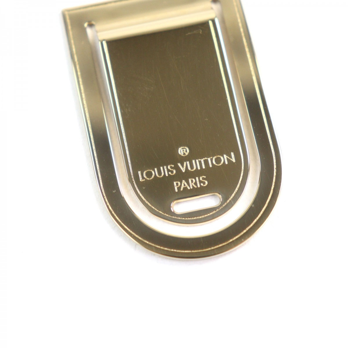 LOUIS VUITTON Money clip M65068 metal gold Panth A Vie Porto Address