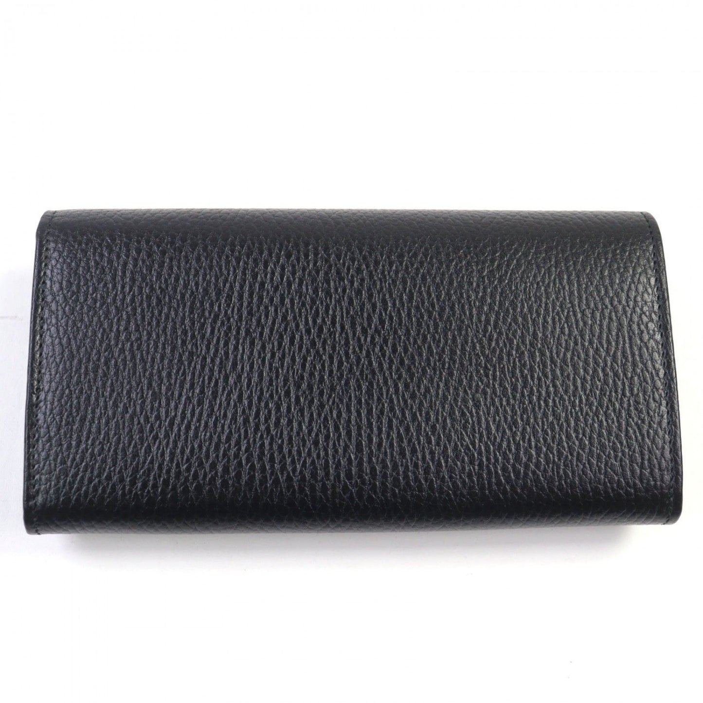 GUCCI Long Wallet Purse 615524 leather black
