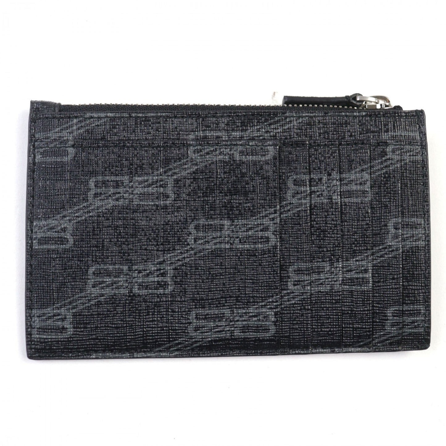 BALENCIAGA Coin case 640535 leather black CASH