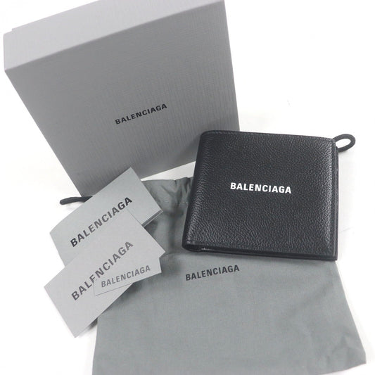 BALENCIAGA Bill Compartment 594549 leather black