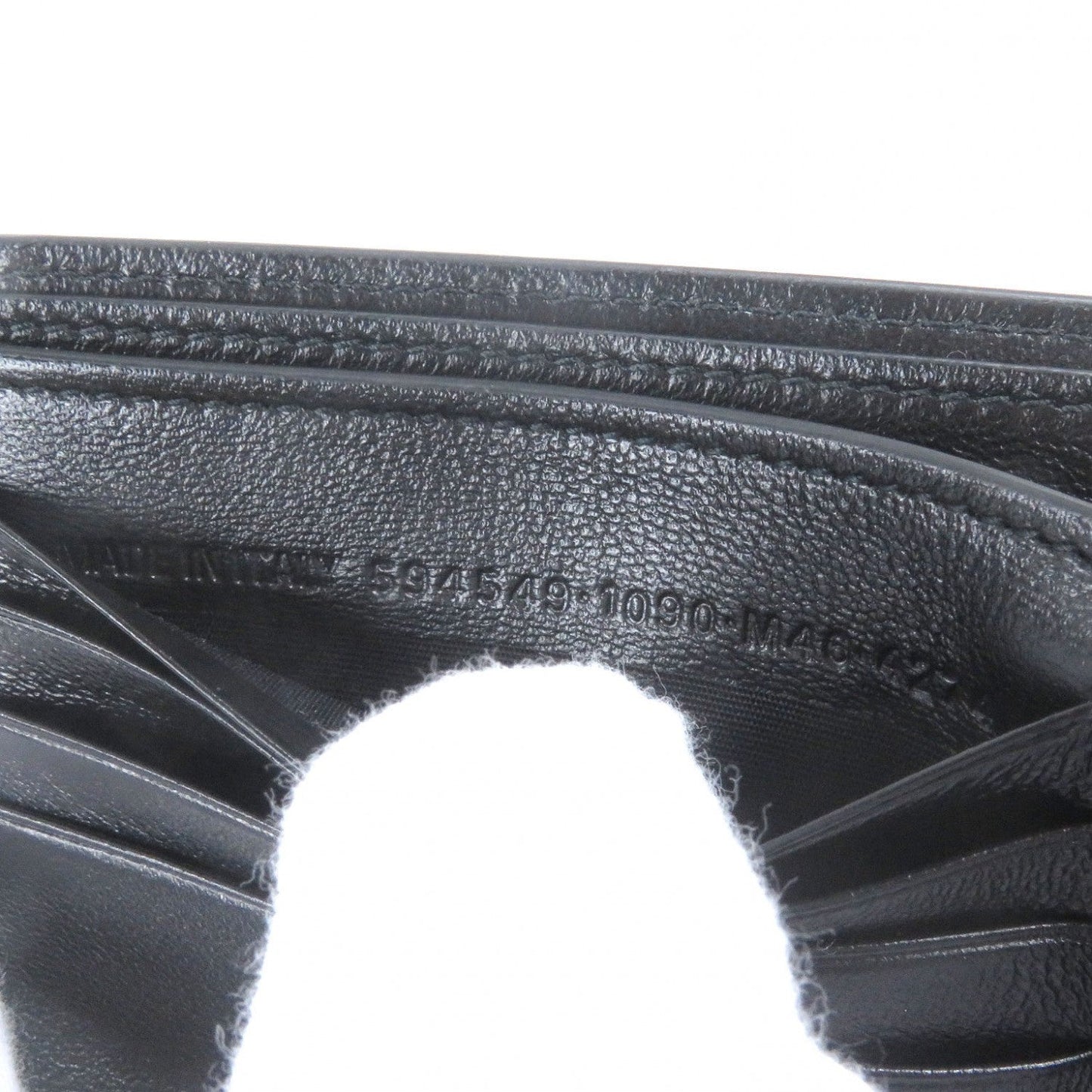 BALENCIAGA Bill Compartment 594549 leather black