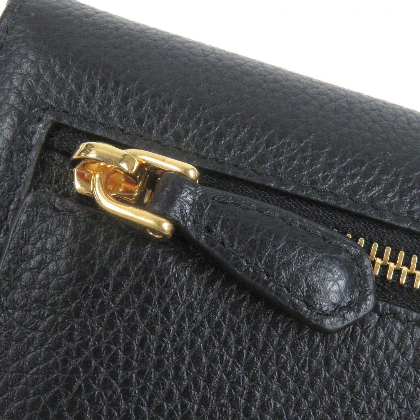 PRADA Long Wallet Purse 1MH132 leather black