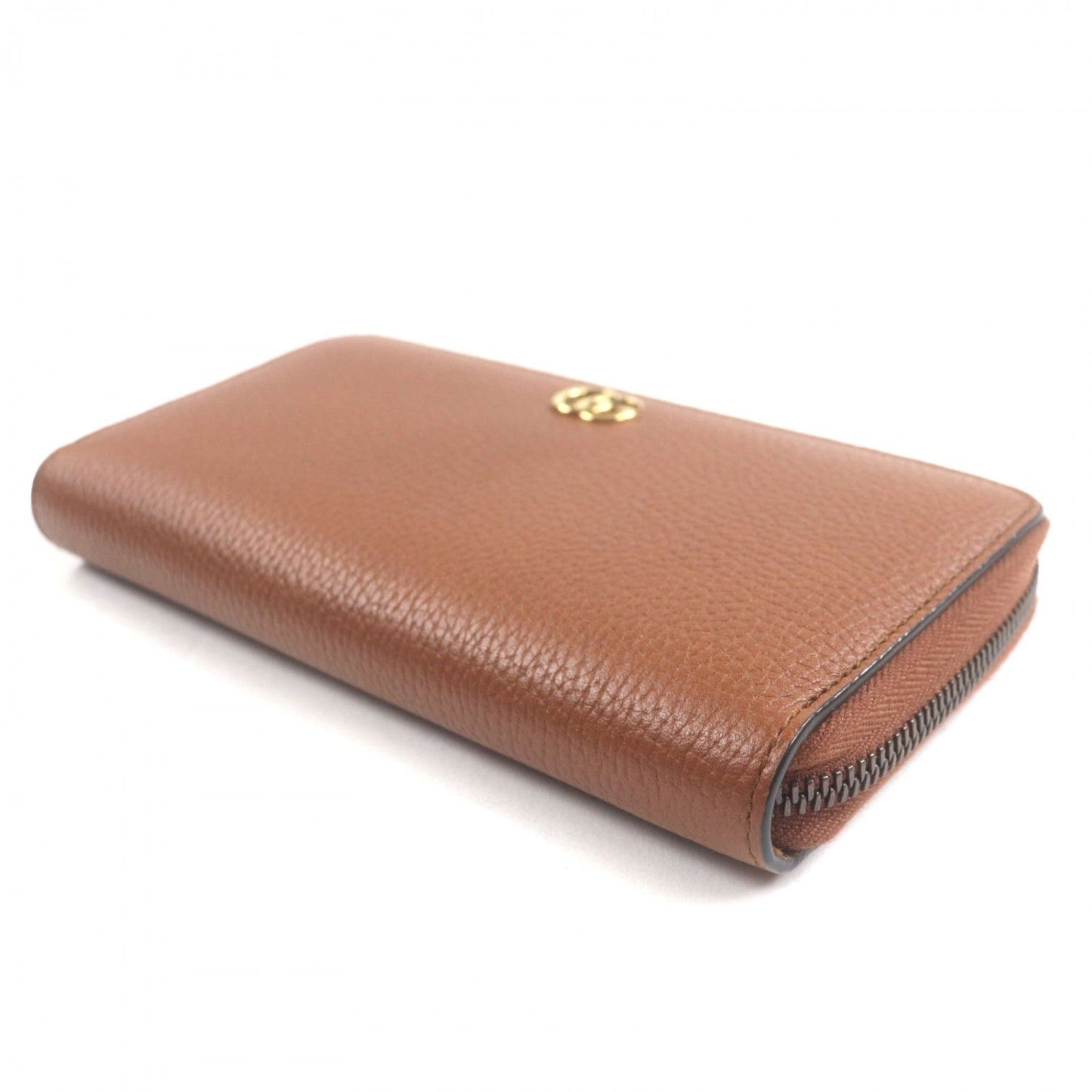 GUCCI Long Wallet Purse 739499 leather Brown Bamboo