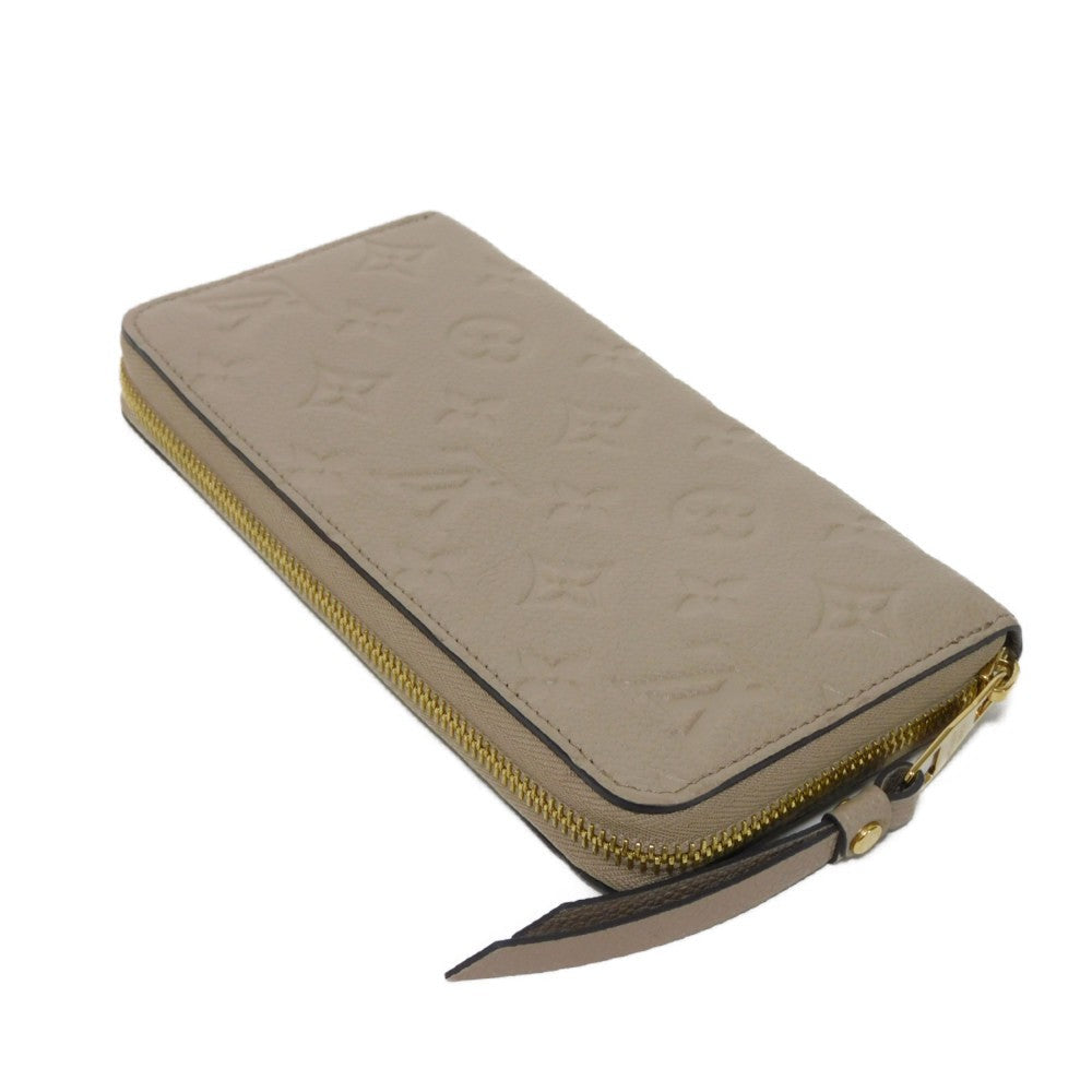 LOUIS VUITTON Long Wallet Purse M69034 Anplant leather Tour rail Current LV logo Greige New RFID Monogram Unplant Zippy wallet unisex(Unisex) Used Authentic