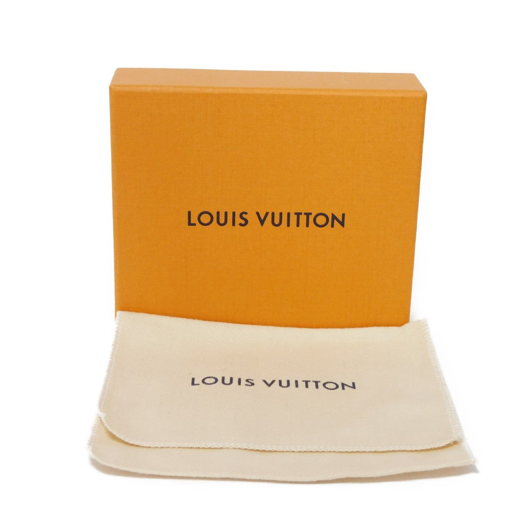 LOUIS VUITTON Bifold Wallet M81673 Lamb leather (monogram type push) x calf leather Camel Current LV logo flower beige RFID IC chip Monogram emboss Portefeuille Lou unisex(Unisex) Used Authentic