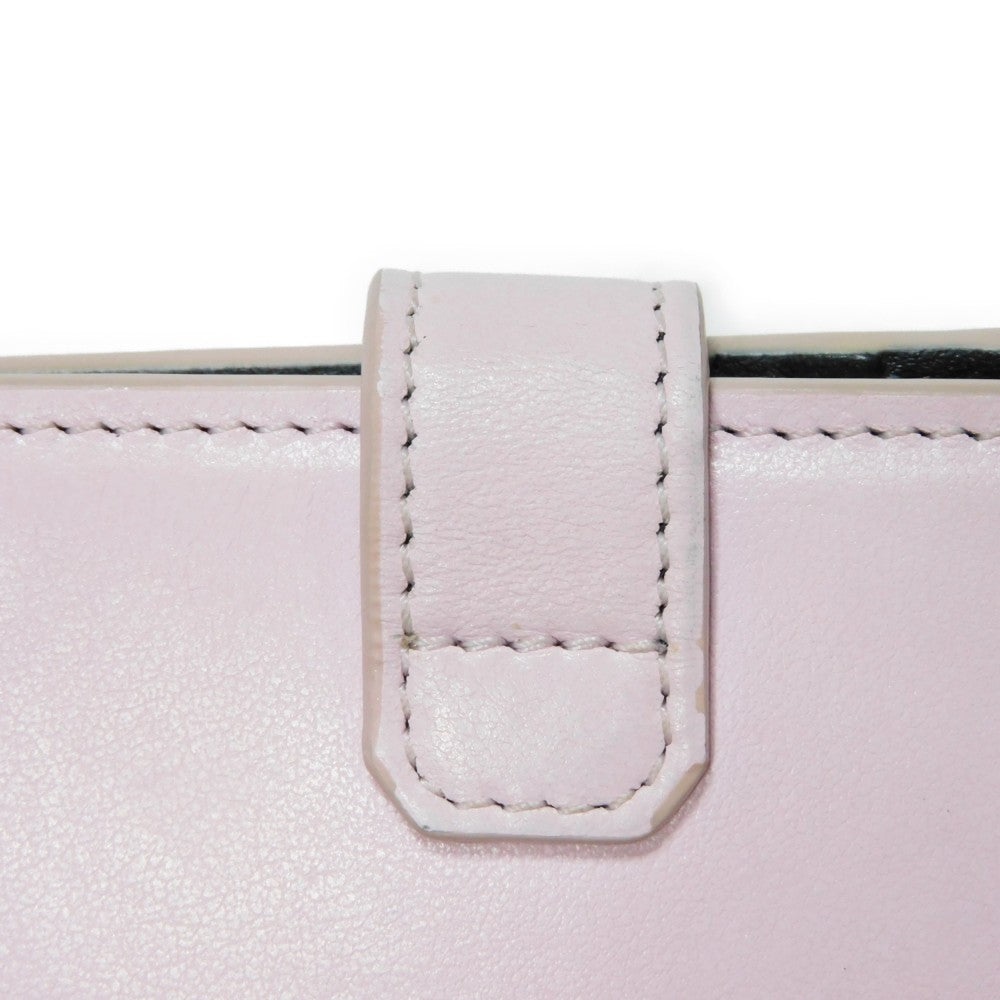 Givenchy Bifold Wallet BB60K8B1K6 Smooth scarf skin blossom pink logo Calfskin pastel Disney 101 Dalmatians Bifold Wallet Women Used Authentic