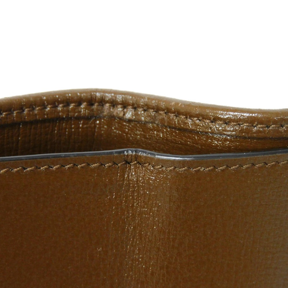 GUCCI Tri-fold wallet 681708 GY5SN 8563 GG canvas x calf leather beige The Hacker Project GG Canvas Balenciaga Neo Classic Compact Wallet unisex(Unisex) Used Authentic