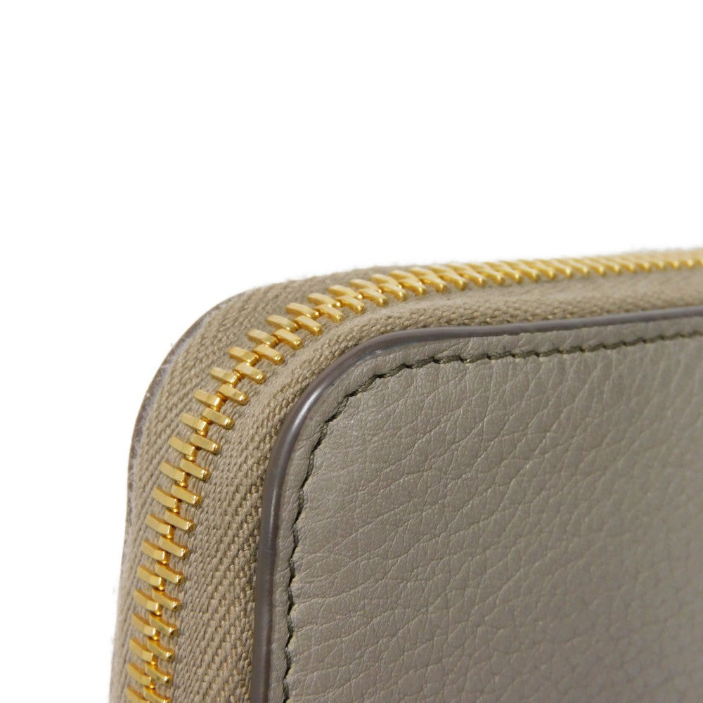 PRADA Long Wallet Purse 1ML506 2BG5 F01OV Calf leather (embossed) Alzira x Cipria Aljira Cipria Zip Around RFID Unused logo Dyno Color Zip Around Wallet Women Used Authentic