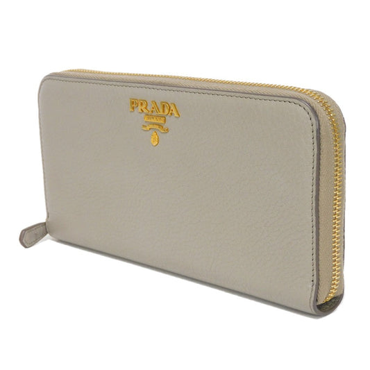 PRADA Long Wallet Purse 1ML506 2BG5 F01OV Calf leather (embossed) Alzira x Cipria Aljira Cipria Zip Around RFID Unused logo Dyno Color Zip Around Wallet Women Used Authentic