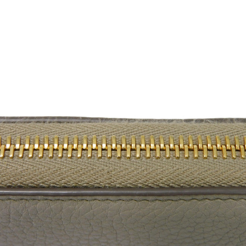 PRADA Long Wallet Purse 1ML506 2BG5 F01OV Calf leather (embossed) Alzira x Cipria Aljira Cipria Zip Around RFID Unused logo Dyno Color Zip Around Wallet Women Used Authentic