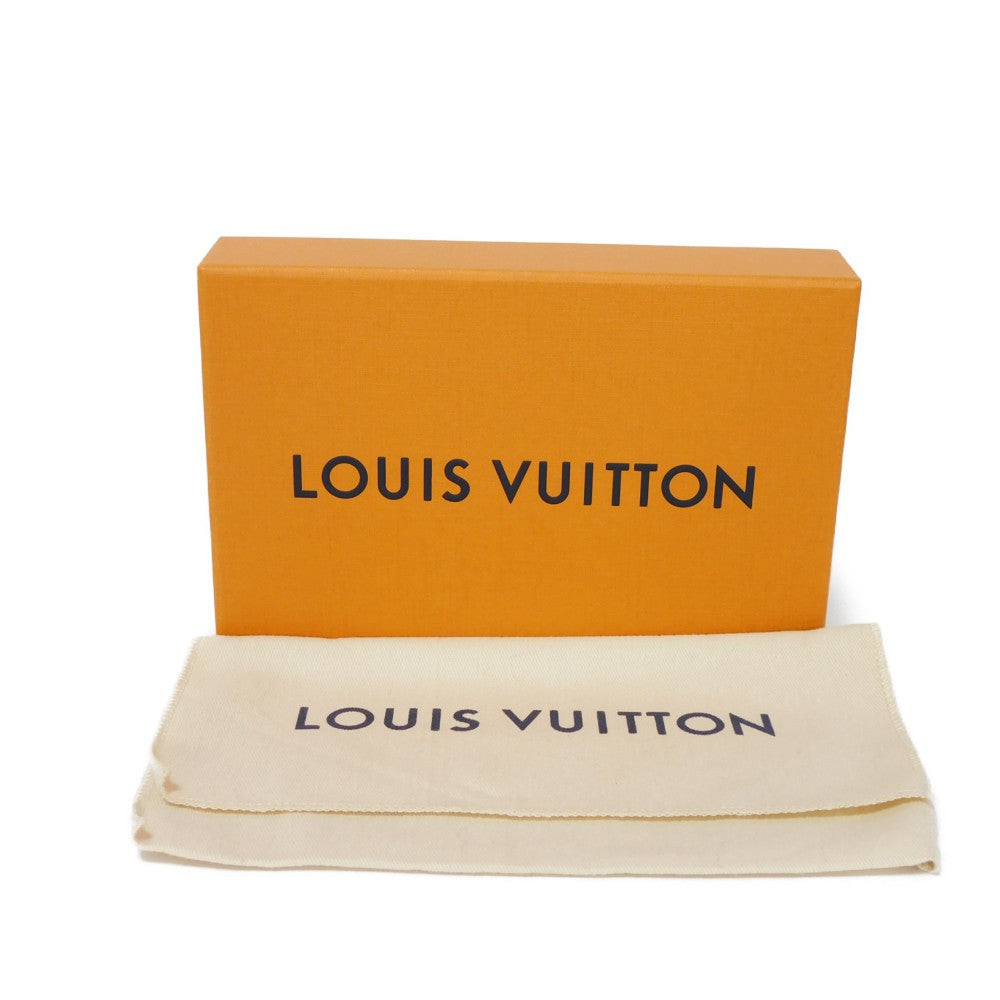 LOUIS VUITTON Long Wallet Purse M64082 Implant leather (monogram embossed) Rose poodle Monogram Unplant Portefeuille Sarah