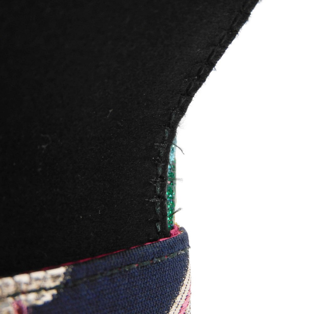 GUCCI Backpack 470443 Coated canvas multicolor Cat Head Embroidery Brocade Small Daypack