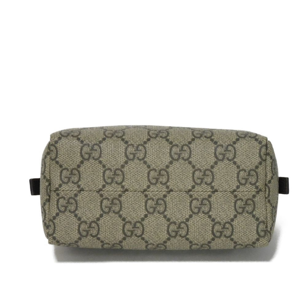 GUCCI Pouch 548394 K5I5G 8358 GG Supreme canvas (polyurethane processing) beige GG Supreme Ophidia Cosmetic Case