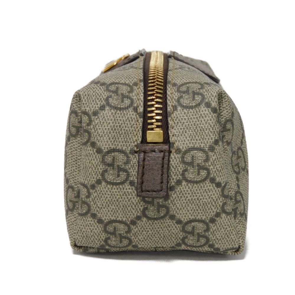 GUCCI Pouch 548394 K5I5G 8358 GG Supreme canvas (polyurethane processing) beige GG Supreme Ophidia Cosmetic Case