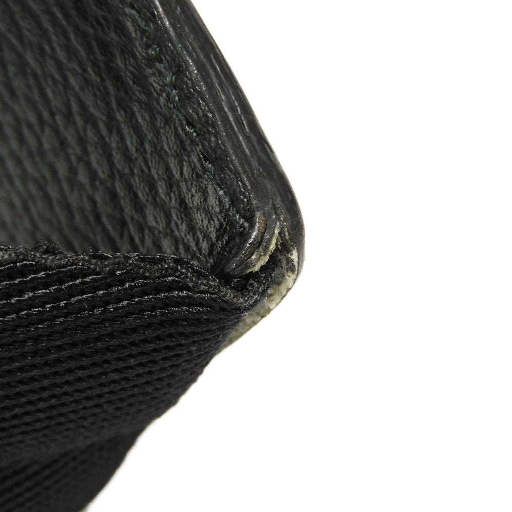 GUCCI Backpack 406364 Calf leather (embossed) Navy logo embossed daypack