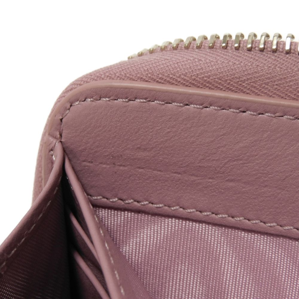 Dior Long Wallet Purse S0007ONMJ_M64P Lambskin (canage embossing) lavender Canage Lady Dior Voyageur Wallet