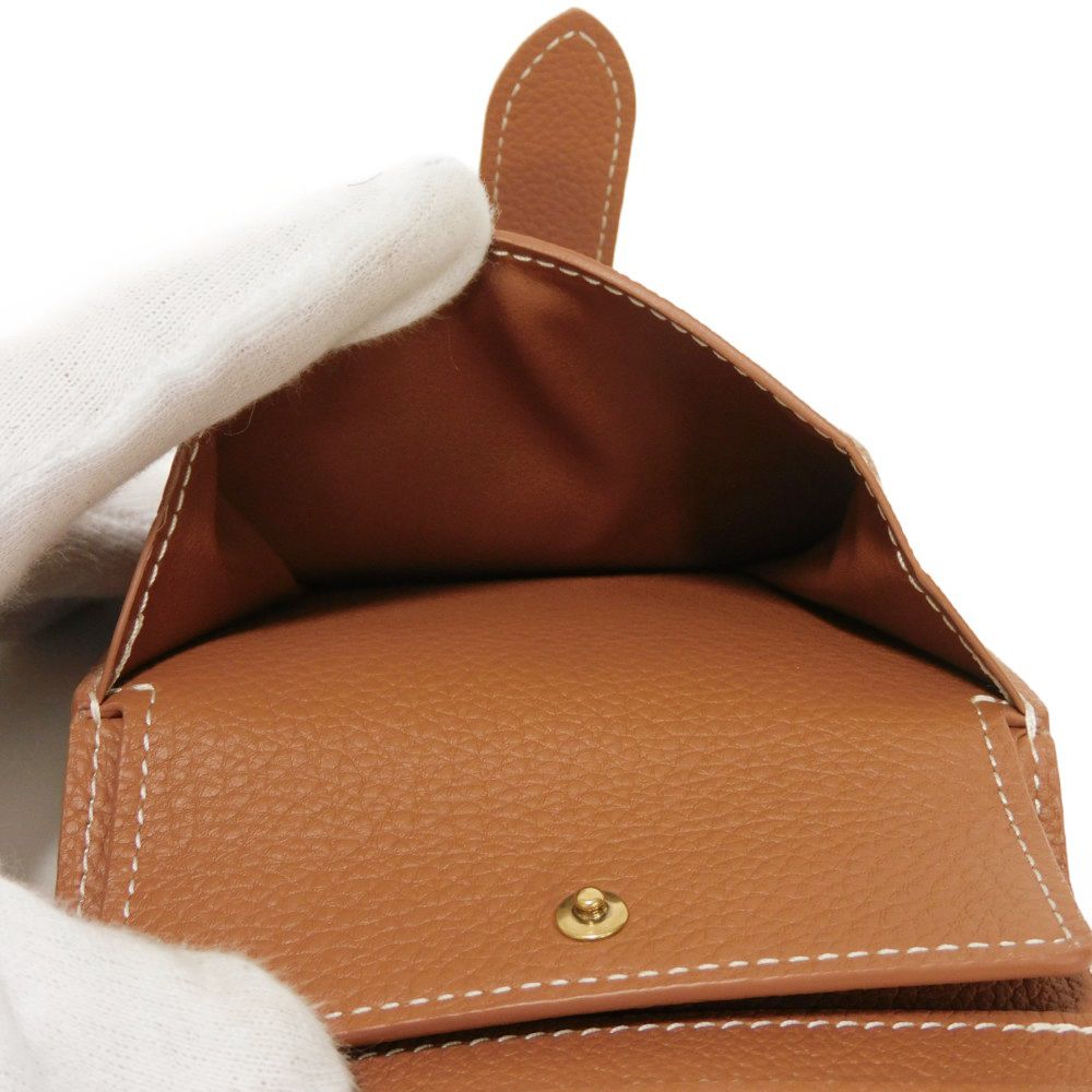 LOUIS VUITTON Bifold Wallet M12148 Calf leather cognac Current Padlock Brown RFID Unused LV circle Portefeuille Lowkey Compact unisex(Unisex) Used Authentic