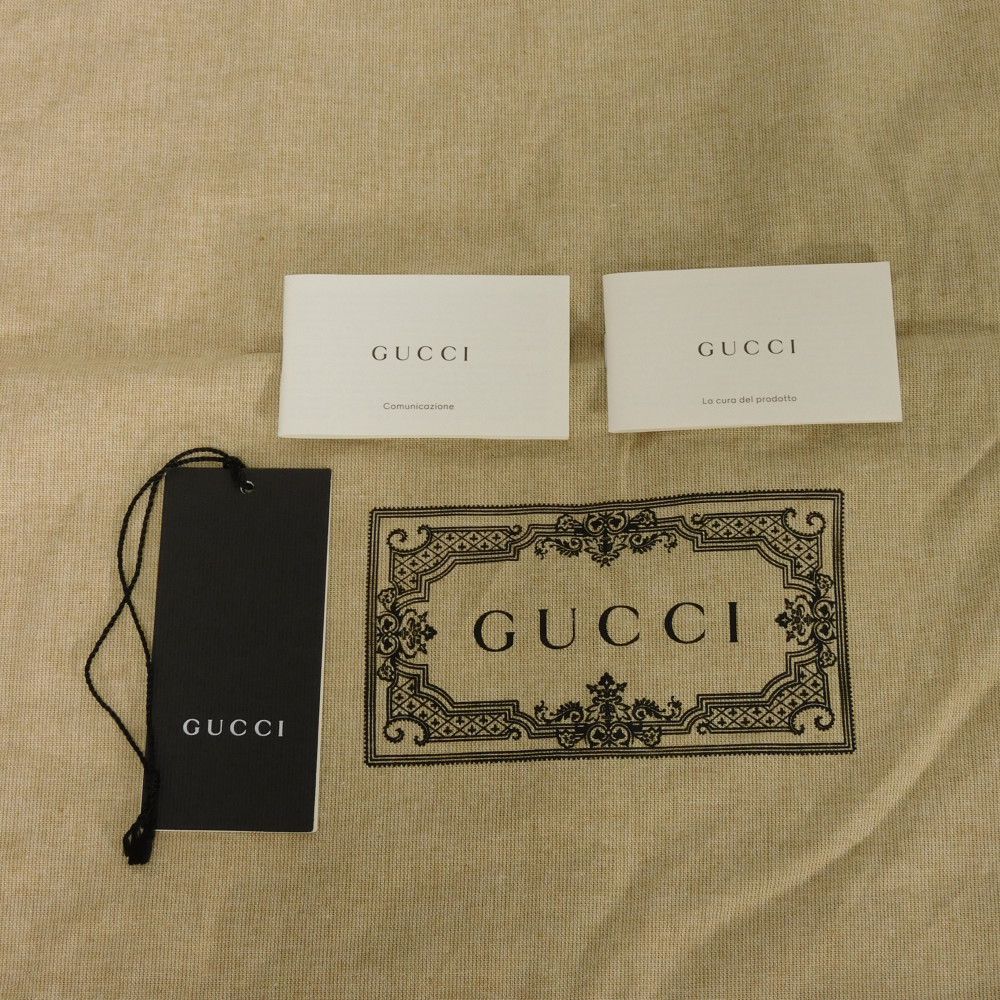 GUCCI Shoulder Bag 449173 KY9KN 9886 GG canvas x calf leather beige Logo embossing GG canvas messenger bag
