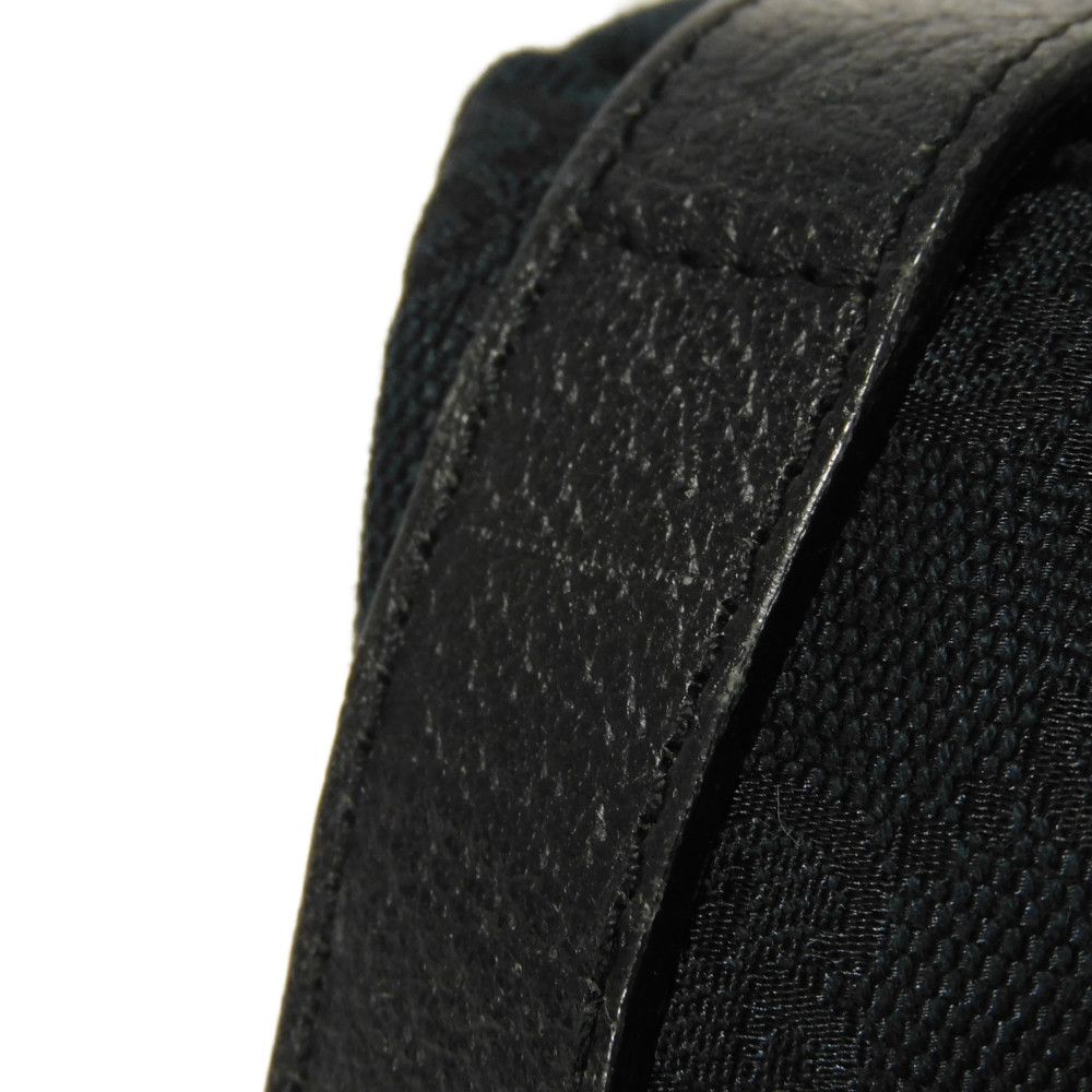 GUCCI Tote Bag 130736 GG canvas x calf leather black GG canvas Abby Tote
