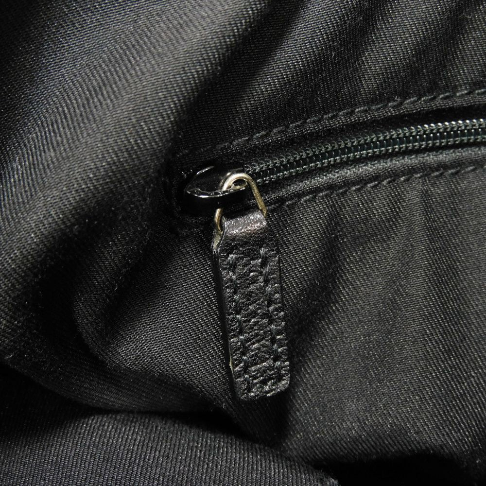 GUCCI Tote Bag 130736 GG canvas x calf leather black GG canvas Abby Tote