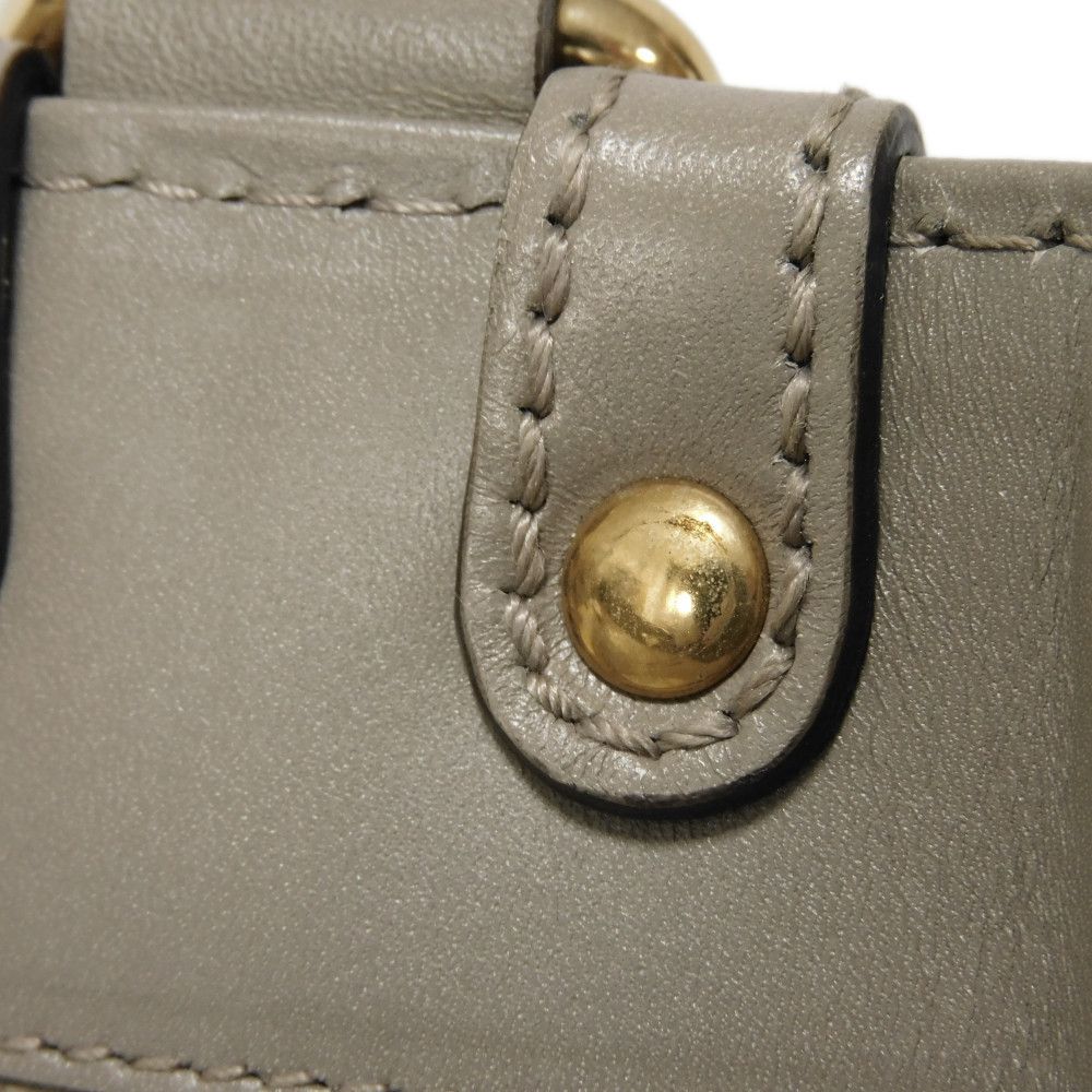 GUCCI Tote Bag 269953 Calf leather (embossed) gray GG Shima Guccissima Scarlet Tote