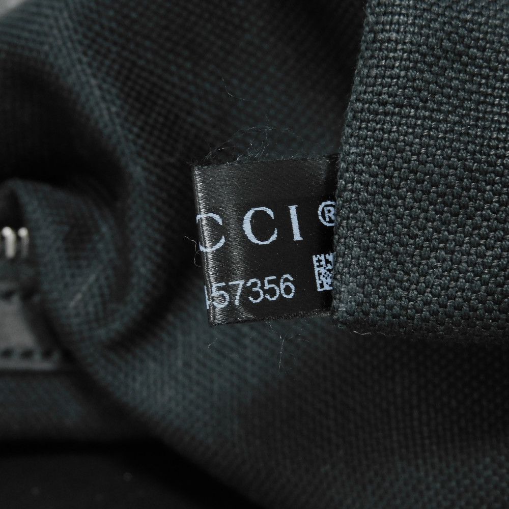 GUCCI Shoulder Bag 474137 K5RLN 1095 GG Supreme canvas (polyurethane processing) x Calfskin leather black Logo embossing GG Supreme Messenger Bag