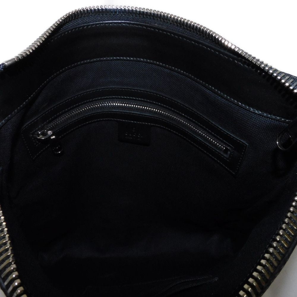 GUCCI Shoulder Bag 474137 K5RLN 1095 GG Supreme canvas (polyurethane processing) x Calfskin leather black Logo embossing GG Supreme Messenger Bag