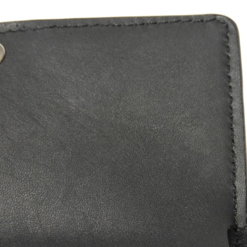 LOUIS VUITTON Tri-fold wallet M82556 Taurillon Clemence leather (monogram embossed) Noir Monogram Taurillon Clemence Portefeuille Pilot