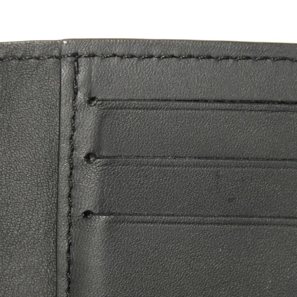 LOUIS VUITTON Tri-fold wallet M82556 Taurillon Clemence leather (monogram embossed) Noir Monogram Taurillon Clemence Portefeuille Pilot