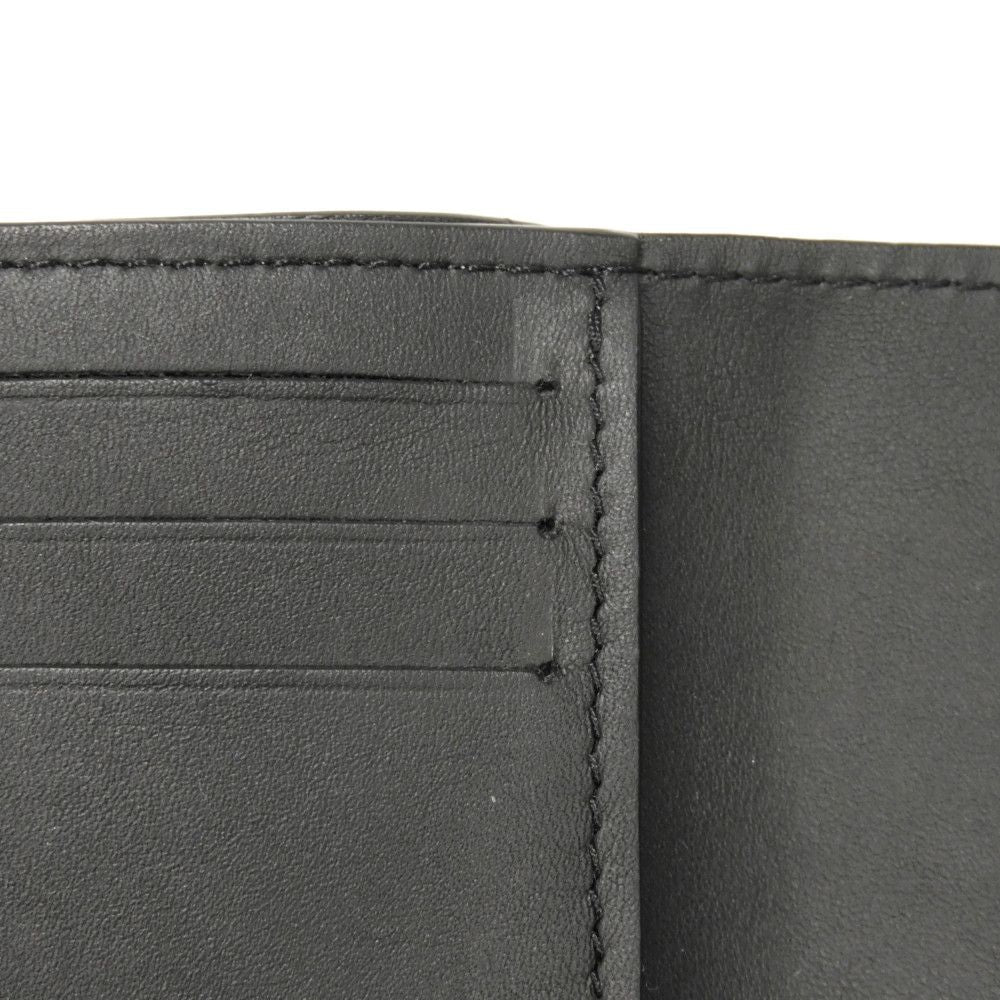 LOUIS VUITTON Tri-fold wallet M82556 Taurillon Clemence leather (monogram embossed) Noir Monogram Taurillon Clemence Portefeuille Pilot