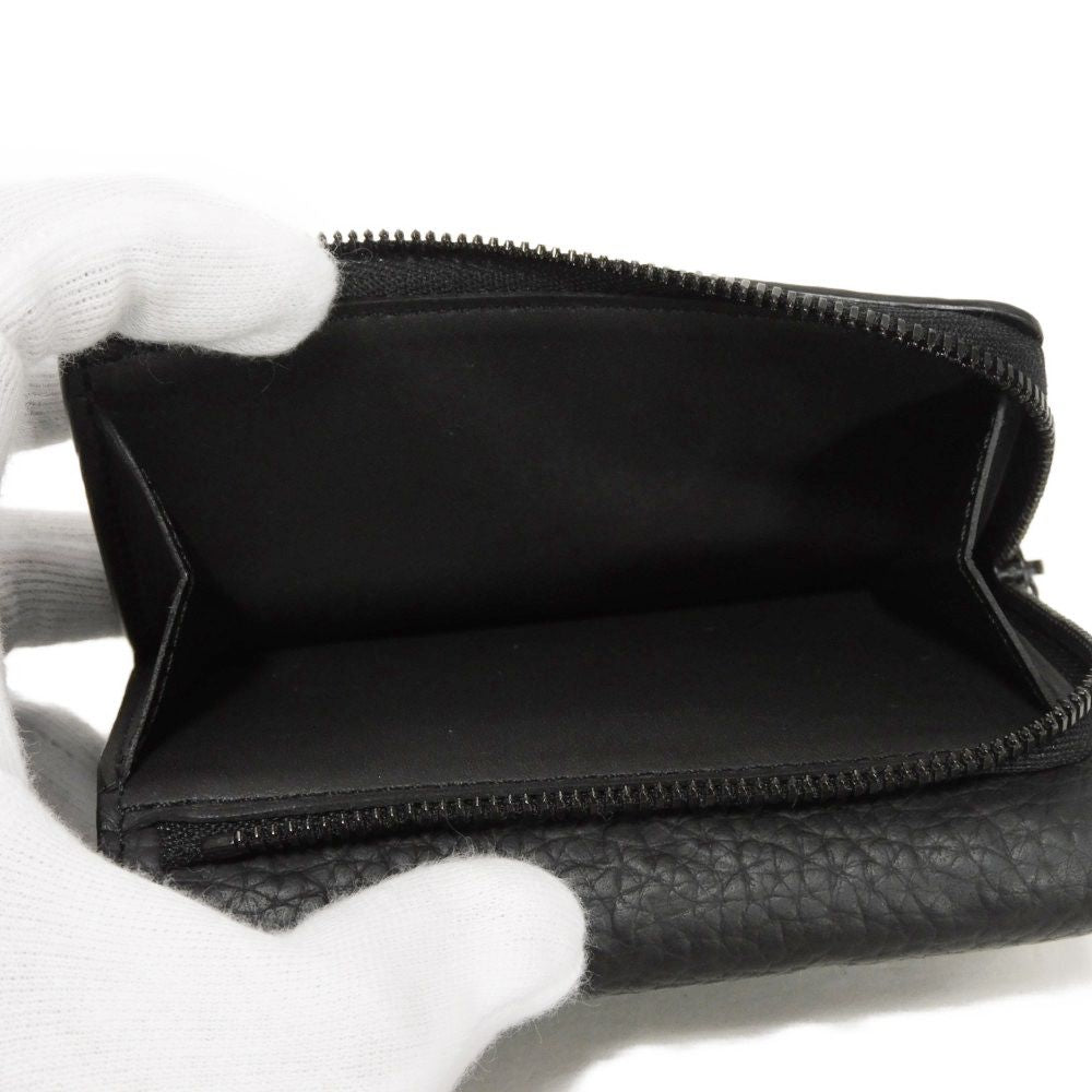 LOUIS VUITTON Tri-fold wallet M82556 Taurillon Clemence leather (monogram embossed) Noir Monogram Taurillon Clemence Portefeuille Pilot