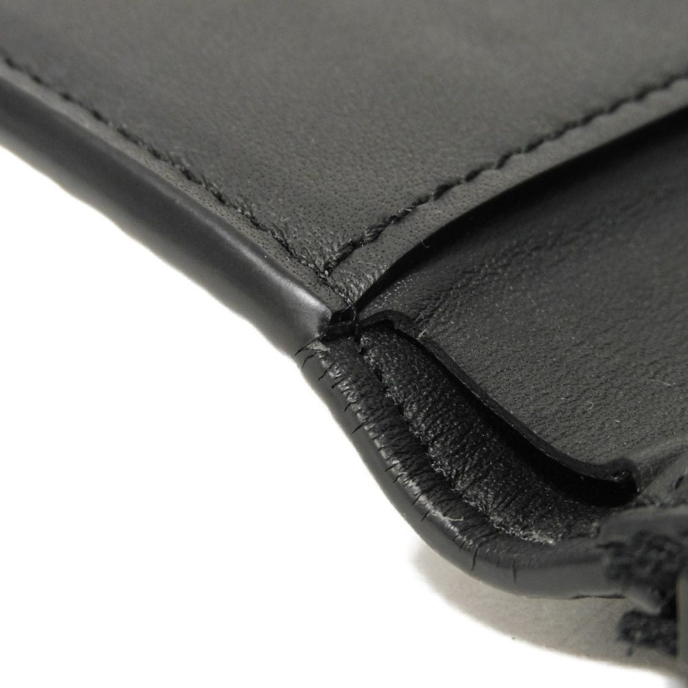 LOUIS VUITTON Tri-fold wallet M82556 Taurillon Clemence leather (monogram embossed) Noir Monogram Taurillon Clemence Portefeuille Pilot