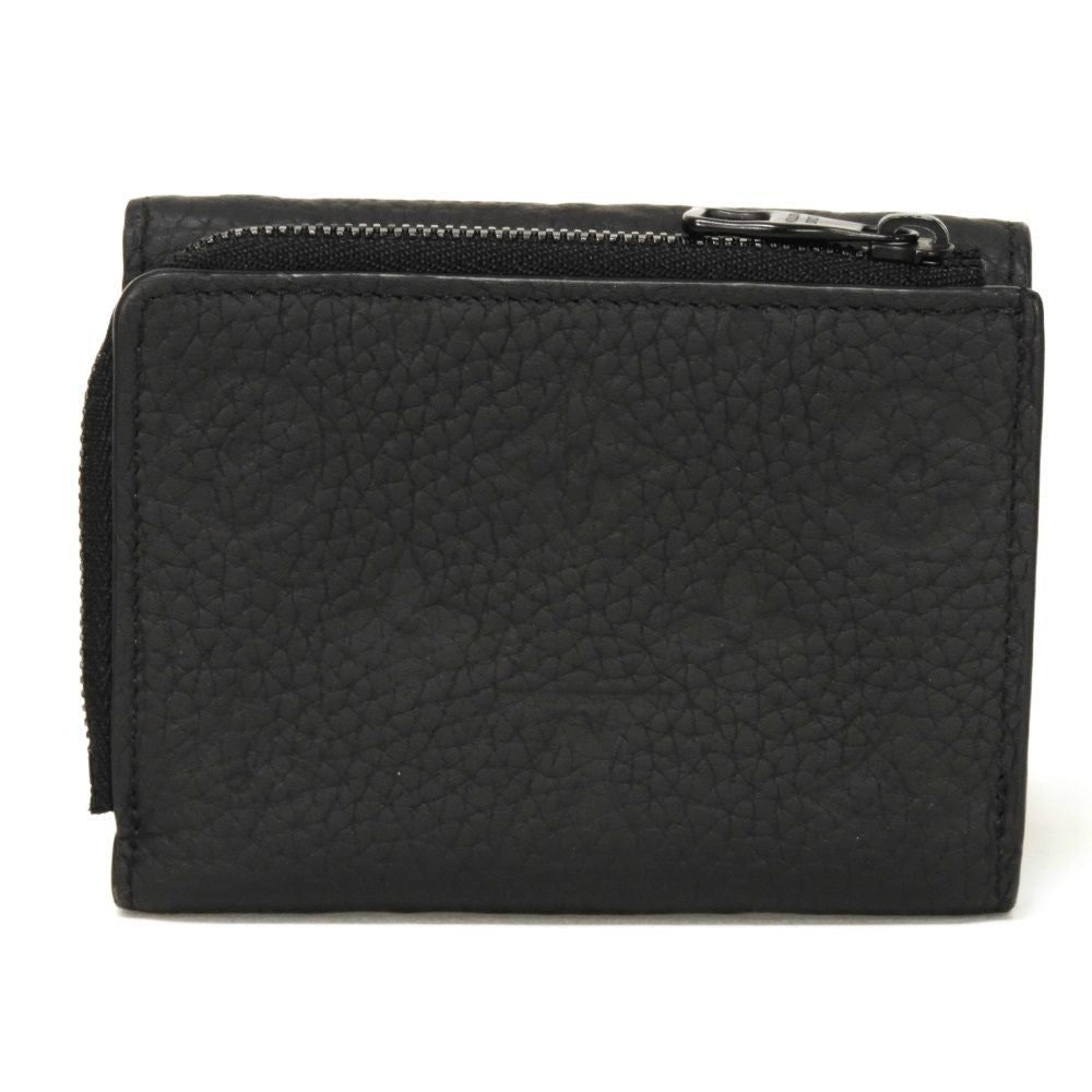 LOUIS VUITTON Tri-fold wallet M82556 Taurillon Clemence leather (monogram embossed) Noir Monogram Taurillon Clemence Portefeuille Pilot