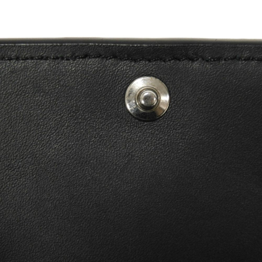 LOUIS VUITTON Tri-fold wallet M82556 Taurillon Clemence leather (monogram embossed) Noir Monogram Taurillon Clemence Portefeuille Pilot