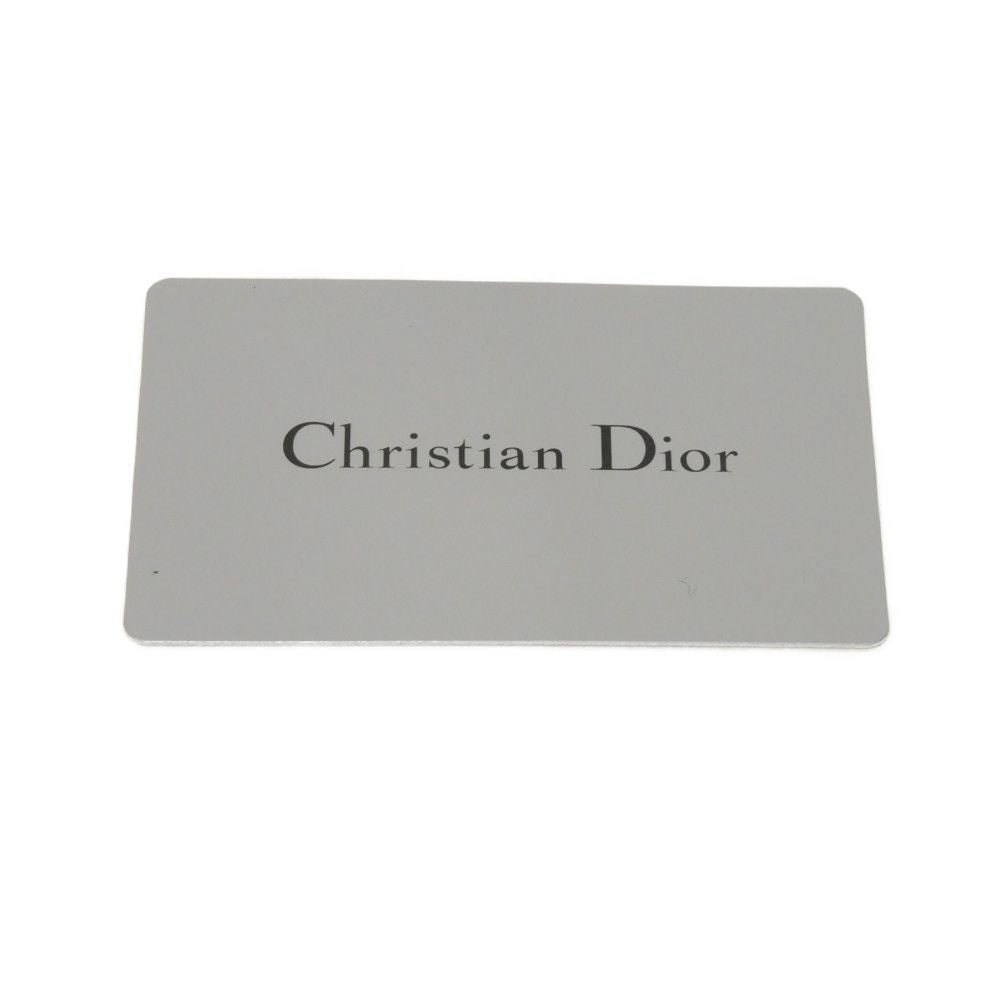 Dior Coin case Calf leather black Trotter Oblique embossed logo coin purse