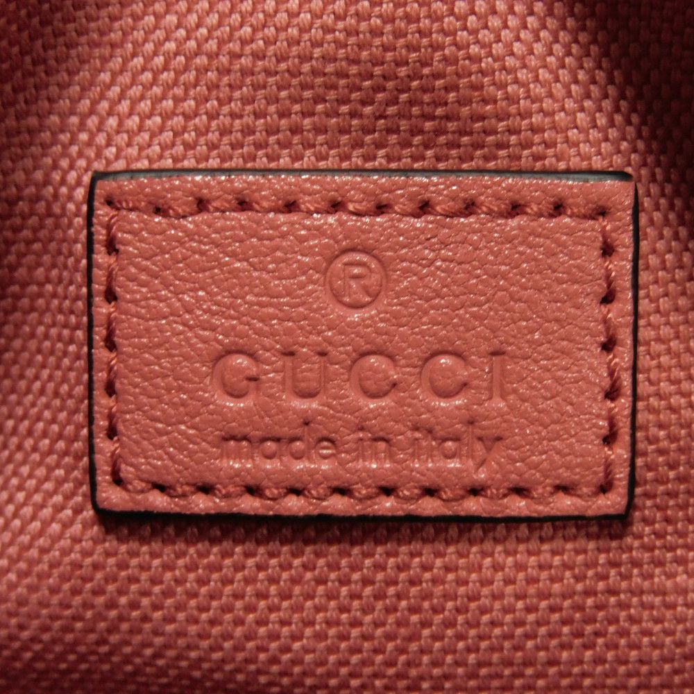 GUCCI Shoulder Bag 760170 AACPY 6701 Calf leather pink Interlocking G Blondie Mini Bag