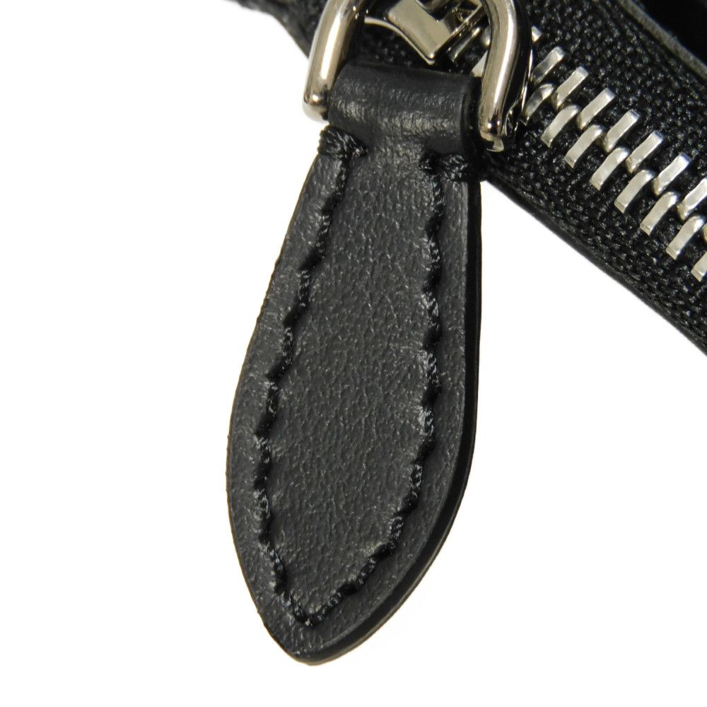 BURBERRY Long Wallet Purse 8054850 Smooth Calfskin Leather black Logo foil stamping Embossed Check Continental Wallet