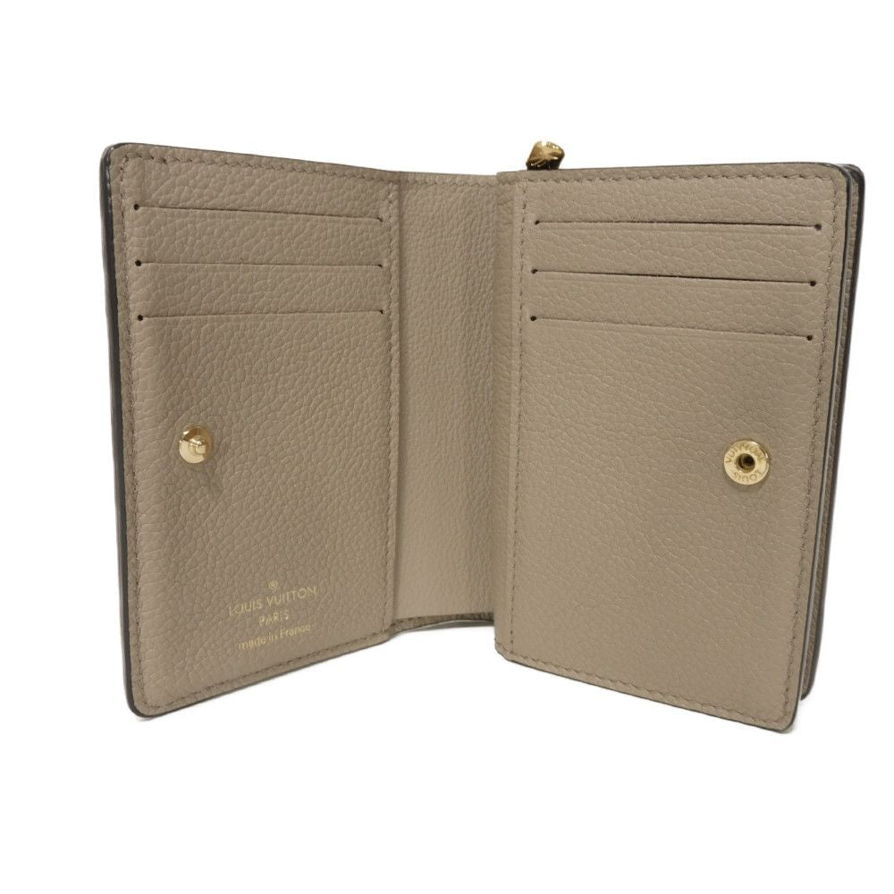 LOUIS VUITTON Bifold Wallet M80152 Anplant leather Tour rail Monogram Unplant Portefeuille Claire