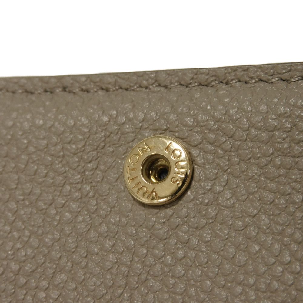 LOUIS VUITTON Bifold Wallet M80152 Anplant leather Tour rail Monogram Unplant Portefeuille Claire