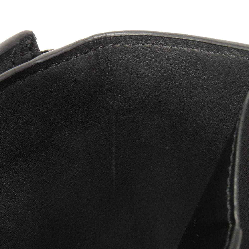 LOUIS VUITTON Tri-fold wallet M82556 Taurillon Clemence leather (monogram embossed) Noir Monogram Taurillon Clemence Portefeuille Pilot