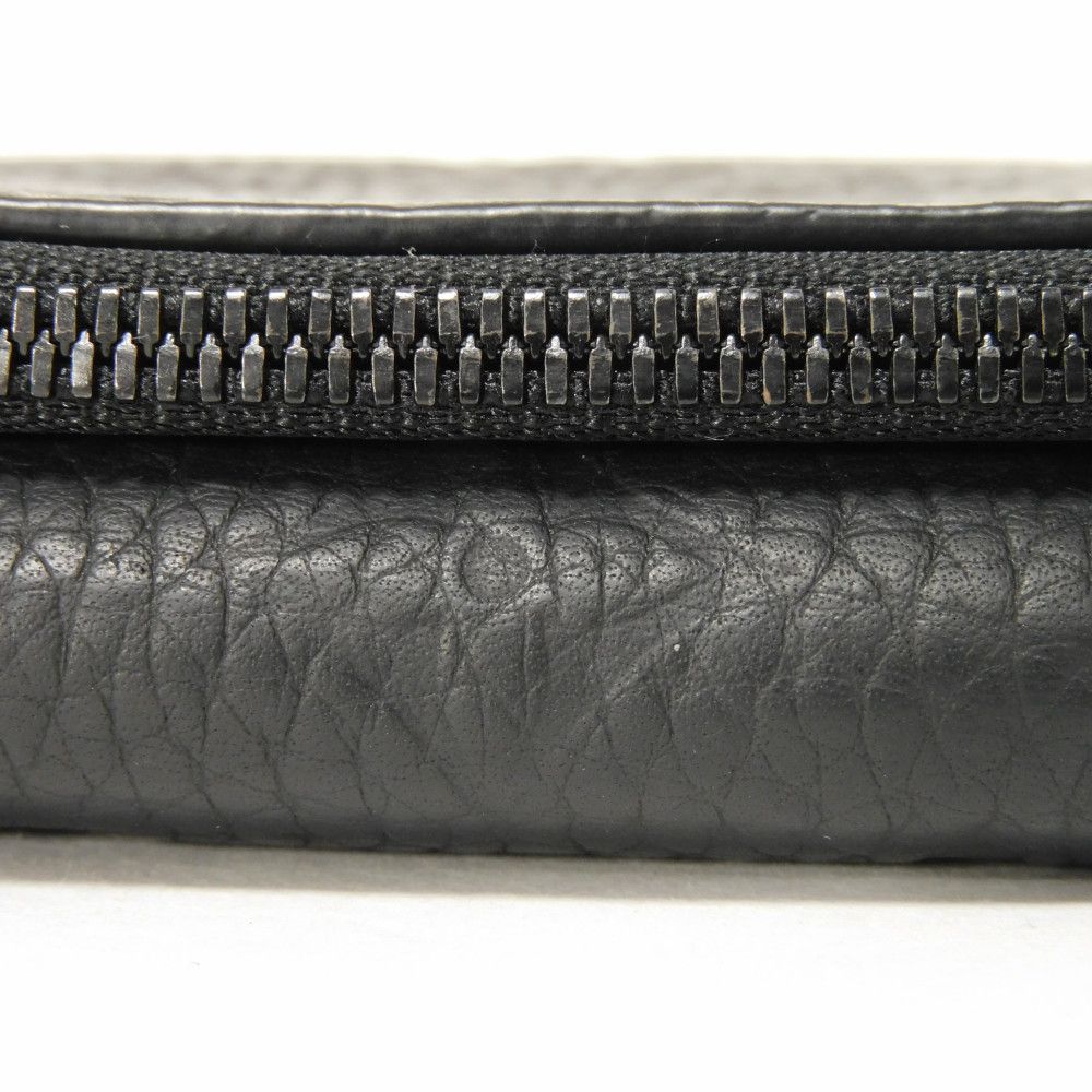LOUIS VUITTON Tri-fold wallet M82556 Taurillon Clemence leather (monogram embossed) Noir Monogram Taurillon Clemence Portefeuille Pilot