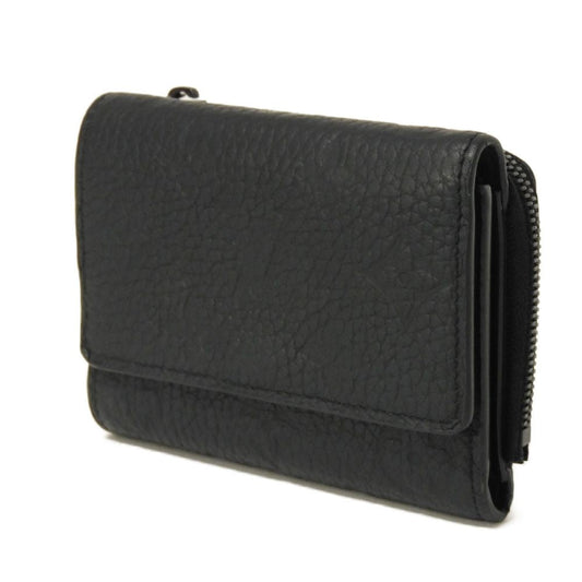 LOUIS VUITTON Tri-fold wallet M82556 Taurillon Clemence leather (monogram embossed) Noir Monogram Taurillon Clemence Portefeuille Pilot