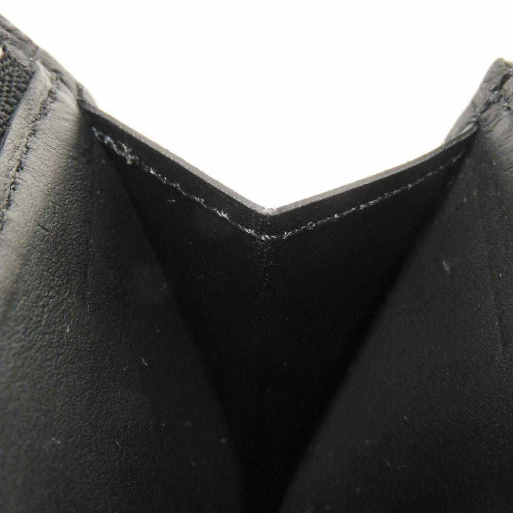 LOUIS VUITTON Tri-fold wallet M82556 Taurillon Clemence leather (monogram embossed) Noir Monogram Taurillon Clemence Portefeuille Pilot