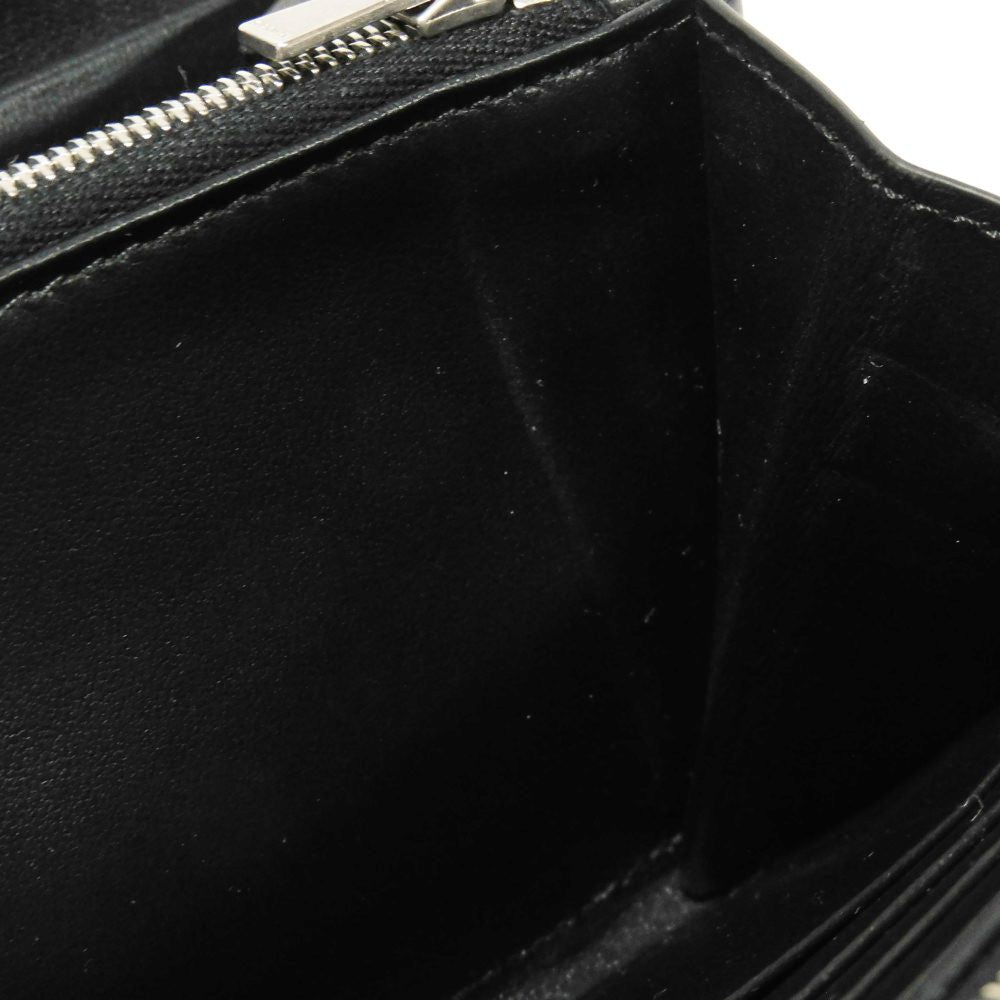 CELINE Long Wallet Purse 10B553BEL.38NO Grained calfskin (embossed) black New logo Large zipped wallet