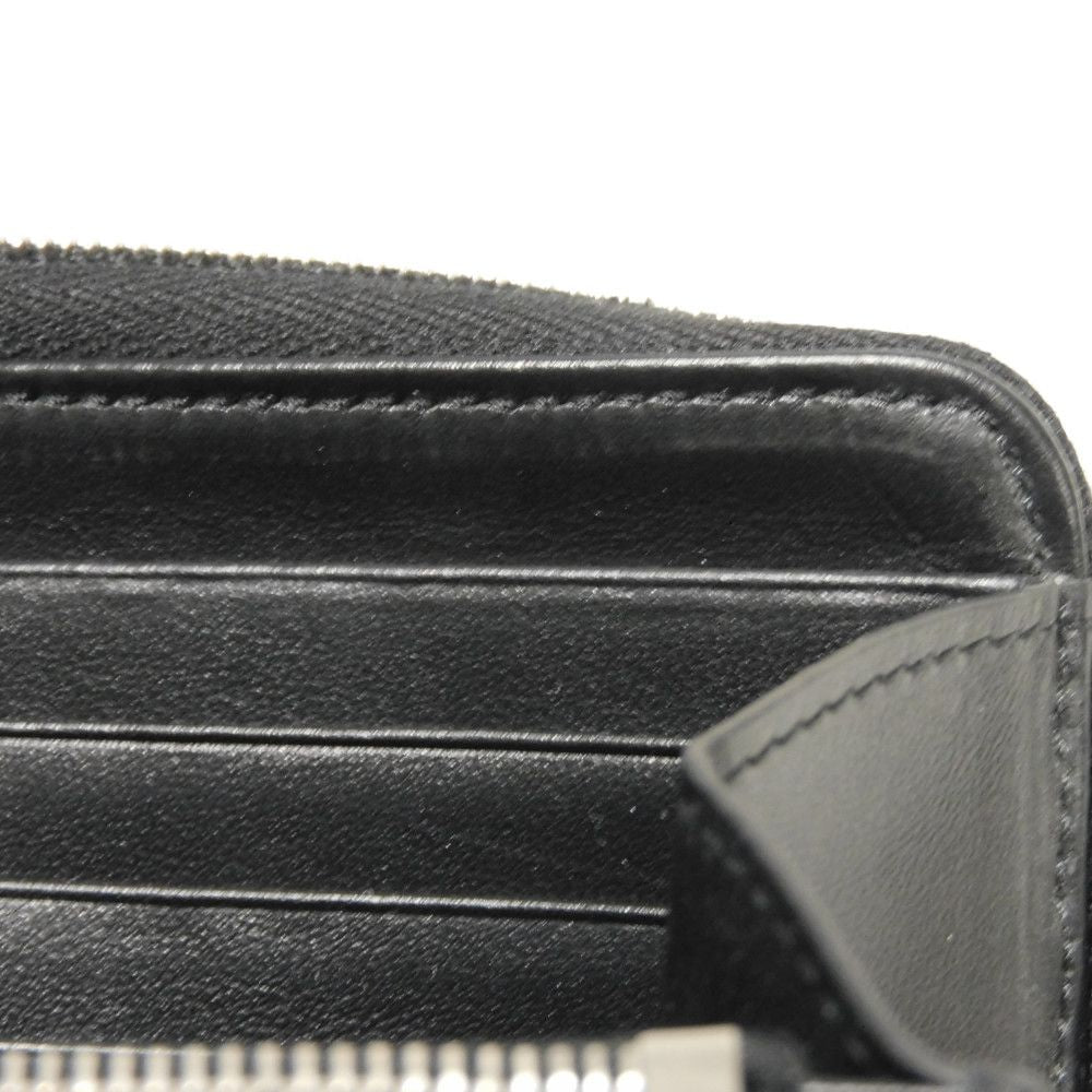 CELINE Long Wallet Purse 10B553BEL.38NO Grained calfskin (embossed) black New logo Large zipped wallet